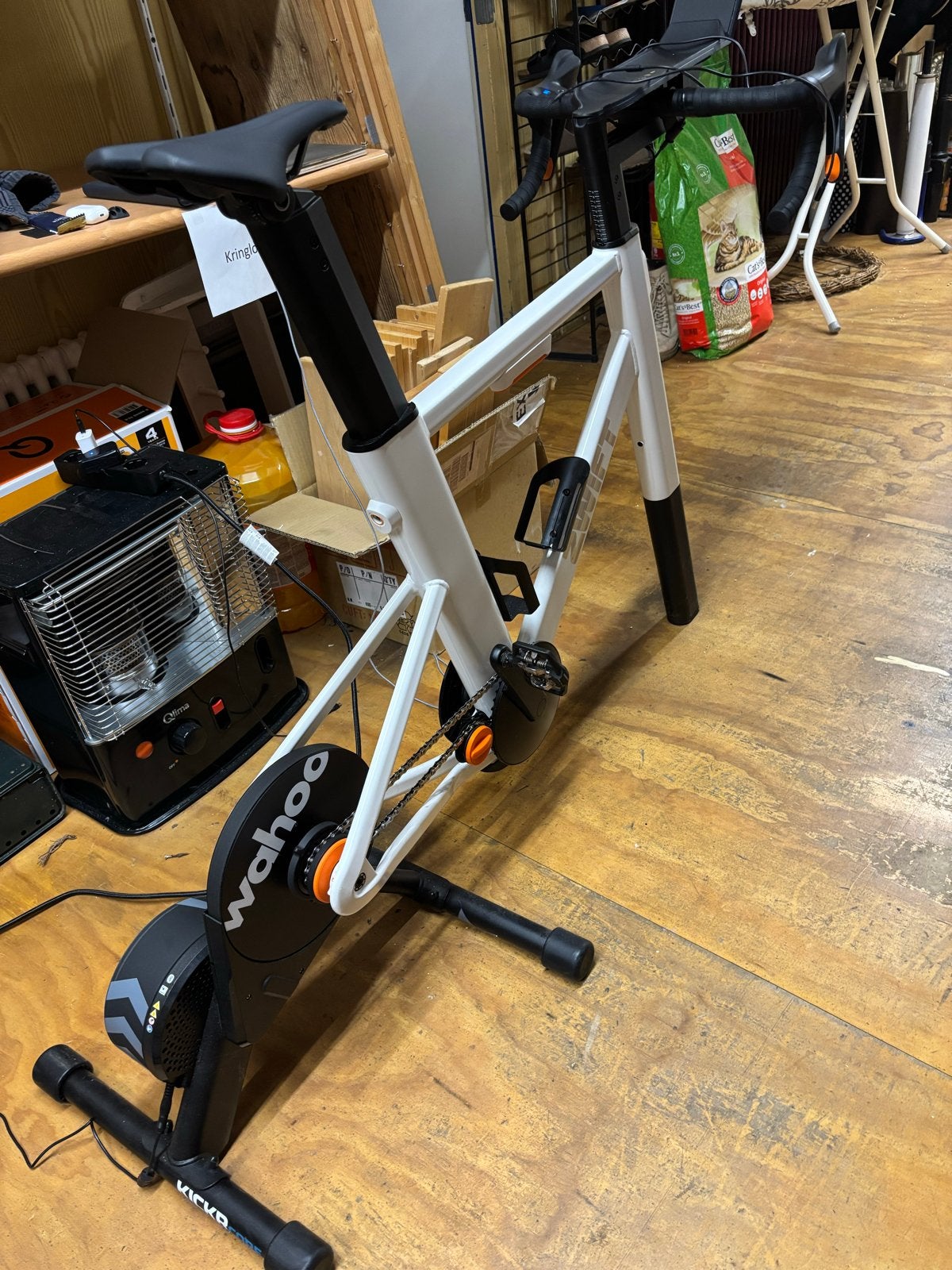 Wahoo KICKR Core met Zwift Cog v2 en Zwift Ride Smart Frame, Ophalen, Zo goed als nieuw, Overige typen