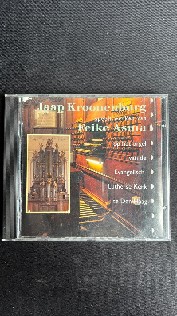Jaap Kroonenburg speelt werken van Feike Asma op orgel, Ophalen of Verzenden, Barok, Zo goed als nieuw, Overige typen