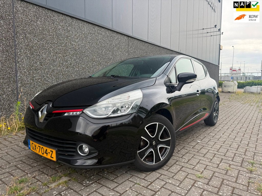 Renault Clio 0.9 TCe Expression/WEINIG KM/NIEUWE APK & BEURT, Auto's, Voorwielaandrijving, Stof, Zwart, 540 kg