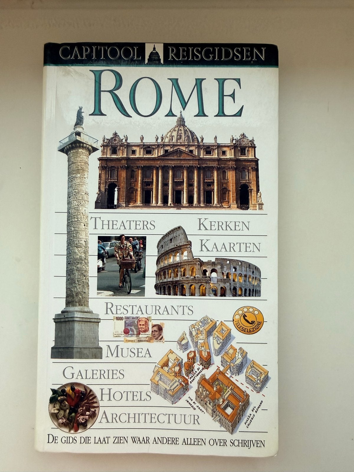 Capitool Reisgids Rome - Ontdek de Eeuwige Stad, Capitool, Europa, Ophalen of Verzenden, Zo goed als nieuw
