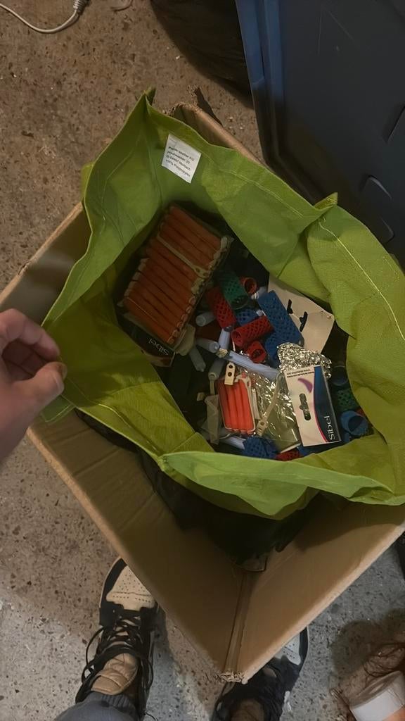 Kappers spullen, Ophalen
