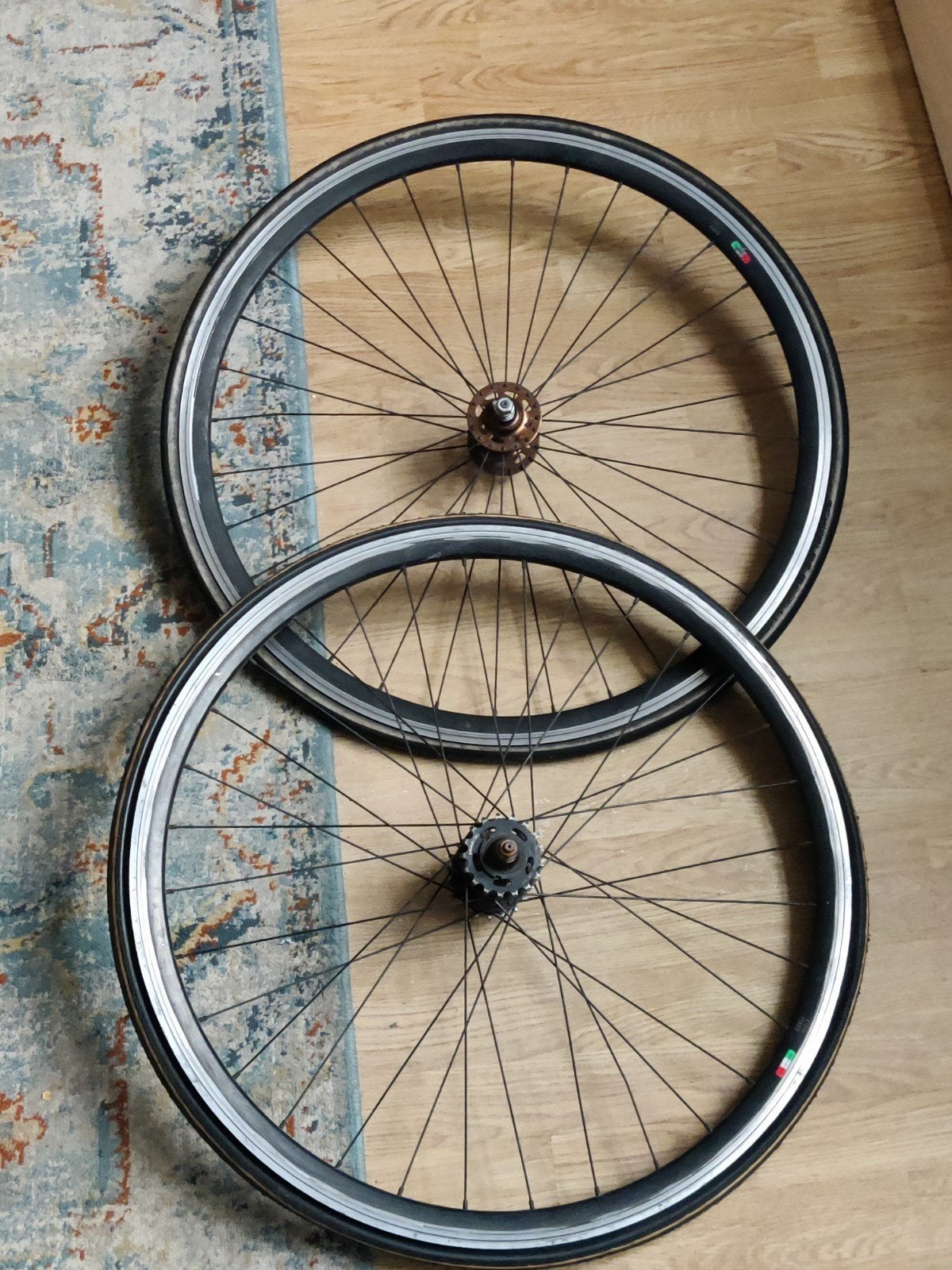 Gipiemme Pista Fixed wielen - Made in Italy, Fietsen en Brommers, Gipiemme, Gebruikt, Aluminium, Racefiets