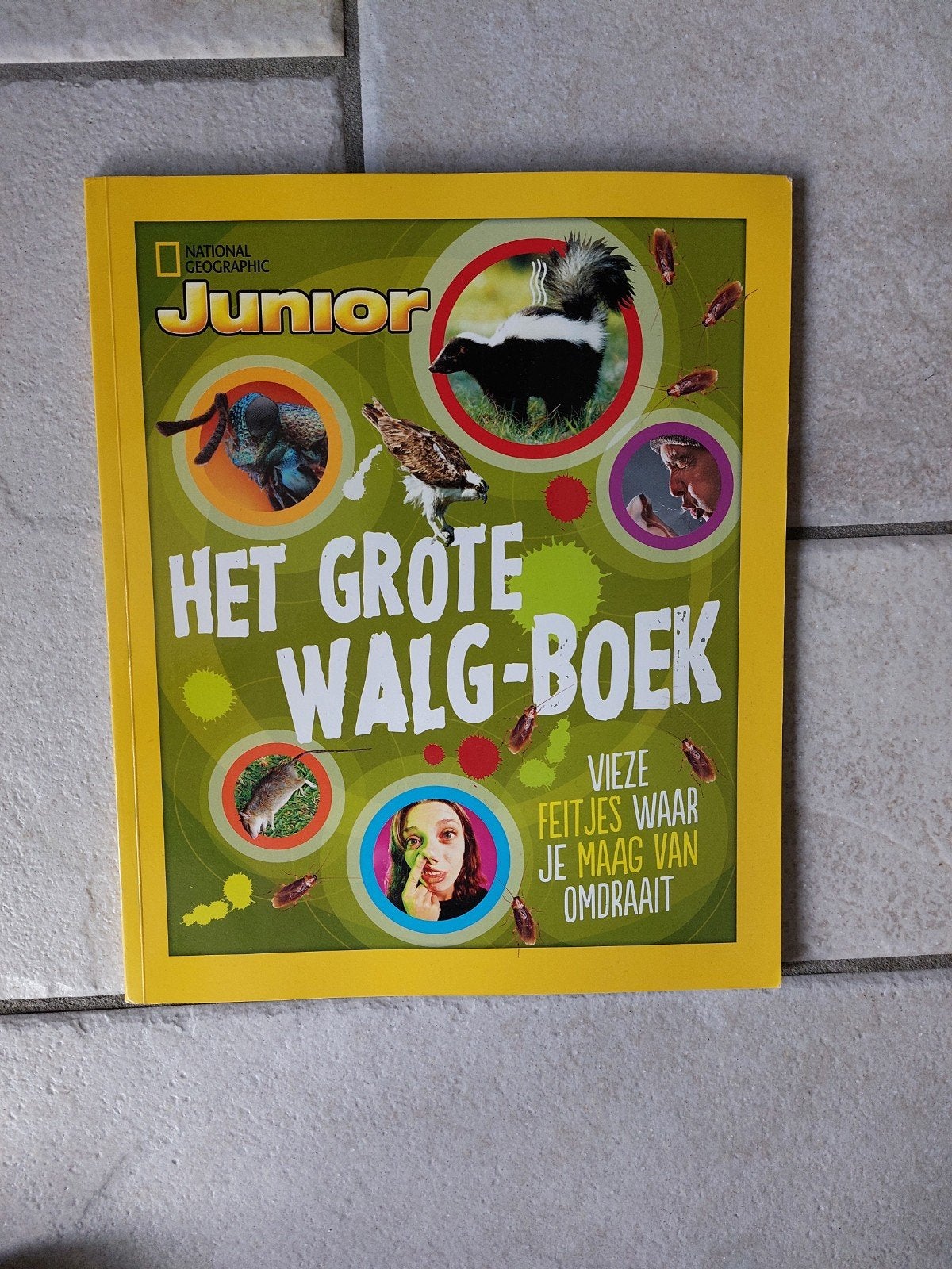 Het Grote Walg-Boek - National Geographic Junior, Ophalen, Zo goed als nieuw, National Geographic Junior, Non-fictie