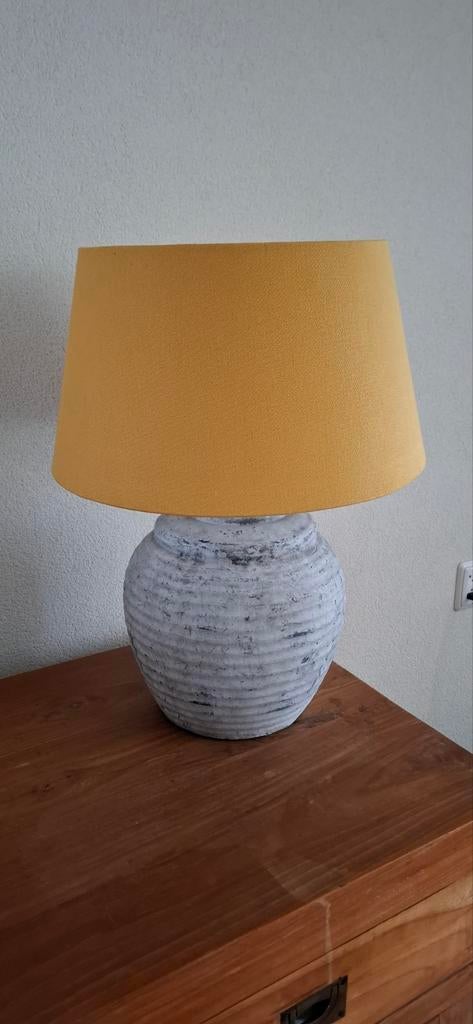 Okergeel lampenkap, Ophalen, Overige kleuren, Rond, Zo goed als nieuw