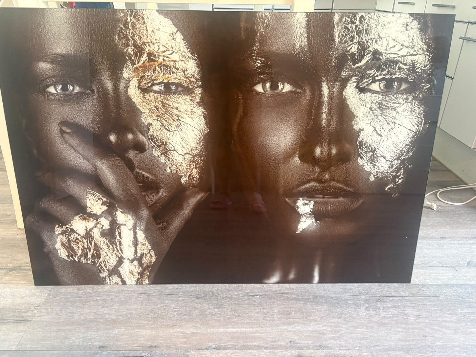 Schilderij hoogglans plexiglas 125x70cm, Huis en Inrichting, Ophalen, 50 – 75, 125 cm of meer, Print