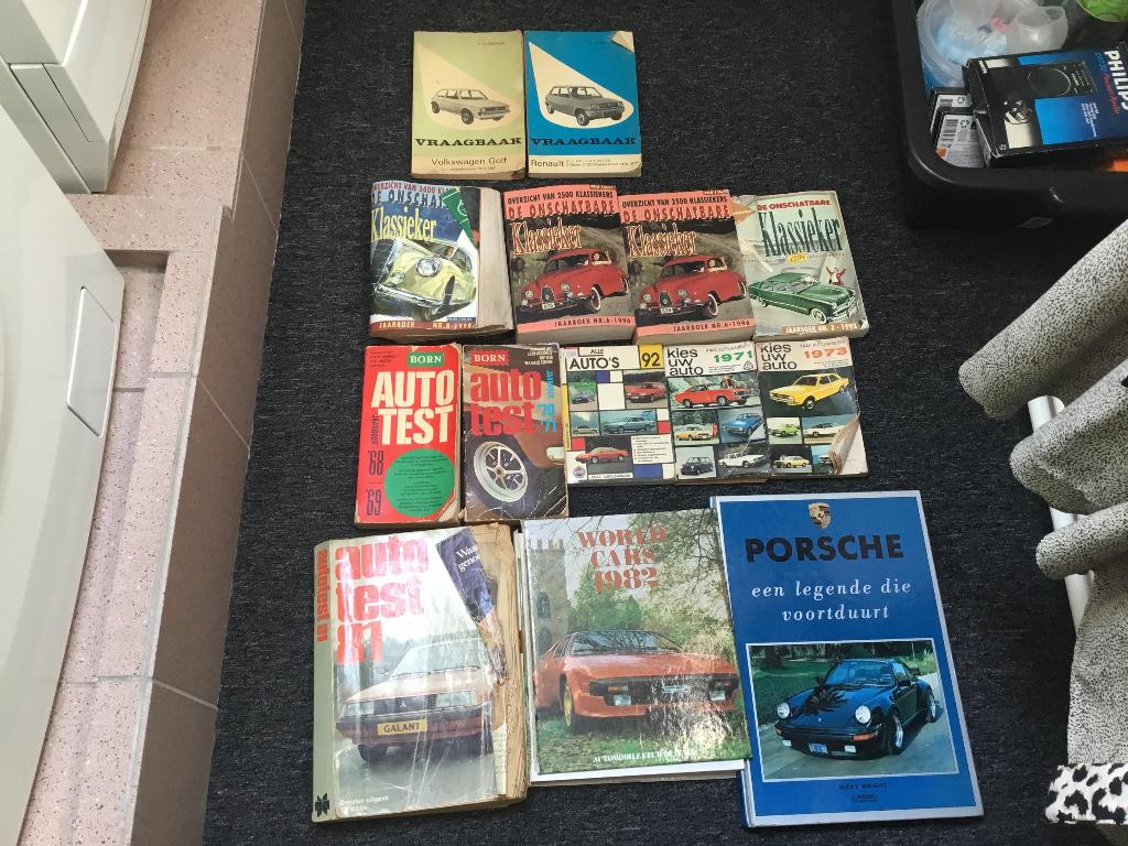 Auto boeken oldtimers, Ophalen