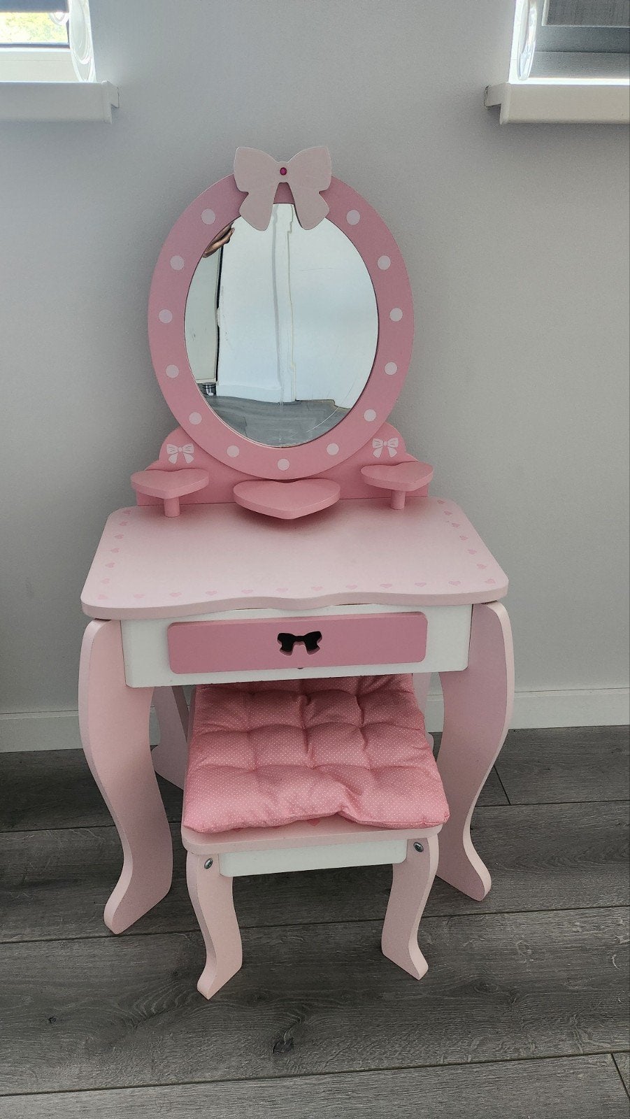 Kinder kaptafel, Huis en Inrichting, Gebruikt, Minder dan 100 cm, Hout, 50 tot 100 cm