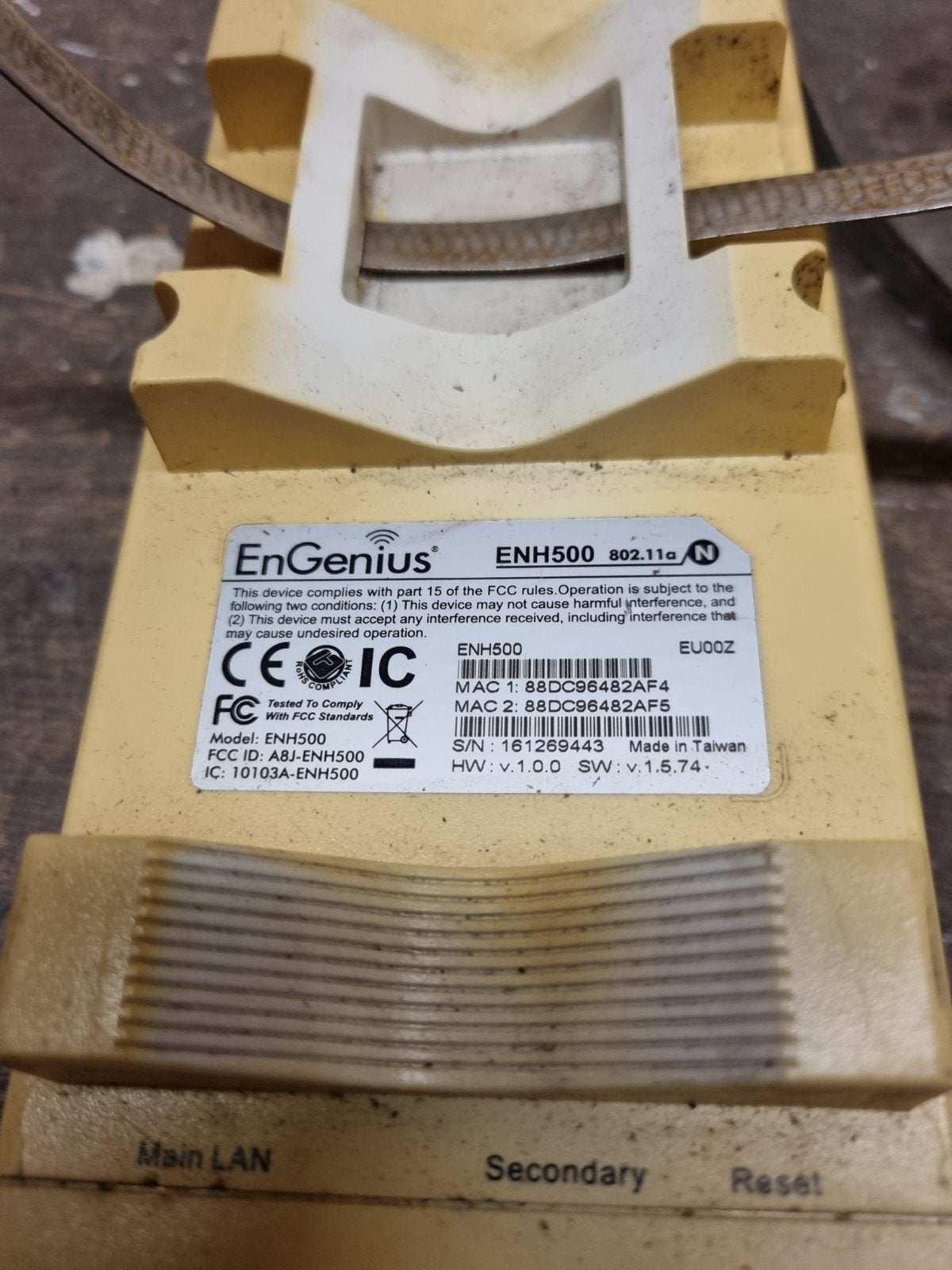 EnGenius ENH500 802.11a/N Outdoor Access Point, Ophalen of Verzenden, Gebruikt