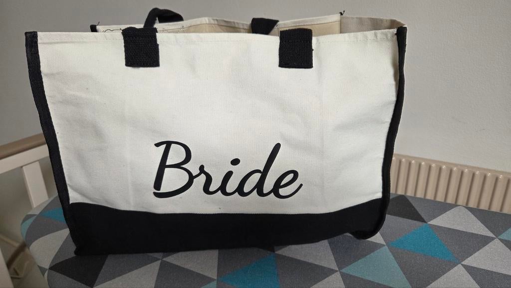 Bride tas - Perfect voor de aanstaande bruid!, Ophalen of Verzenden, Zo goed als nieuw, Wit, Shopper