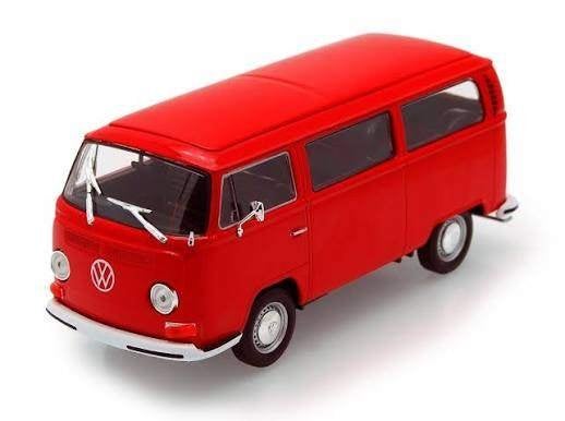 Welly: 1972 Volkswagen Bus T2 1:24, Hobby en Vrije tijd, Modelauto's | 1:24, ., Nieuw, Ophalen of Verzenden, .