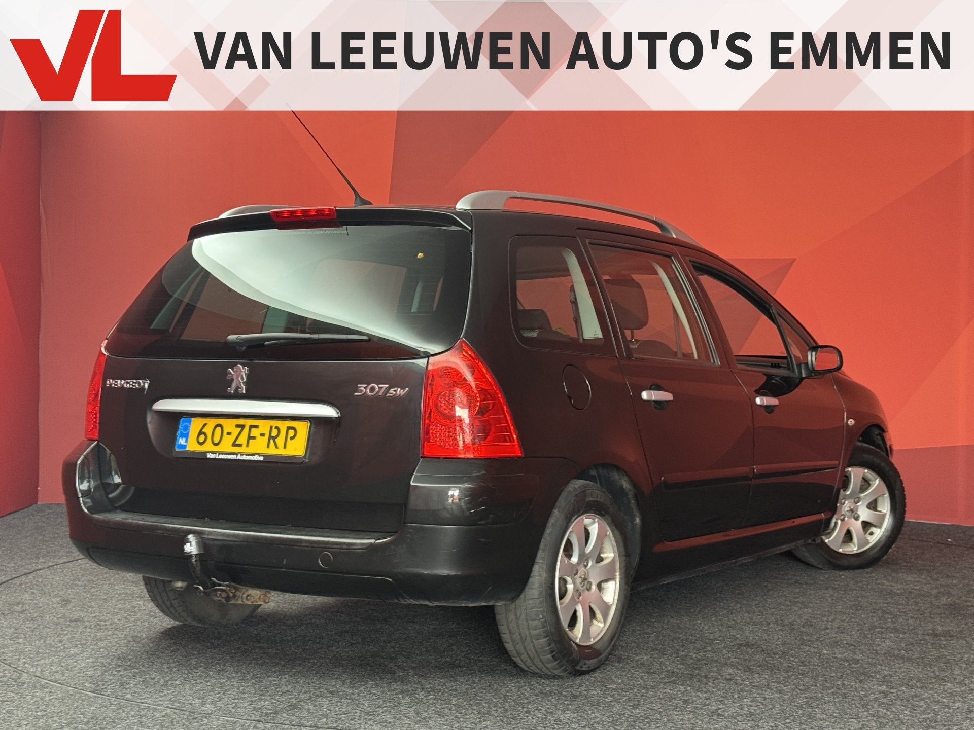 Peugeot 307 SW 1.6-16V Premium | Clima | Trekhaak | Cruise, Auto's, Stof, Gebruikt, Zwart, 4 cilinders