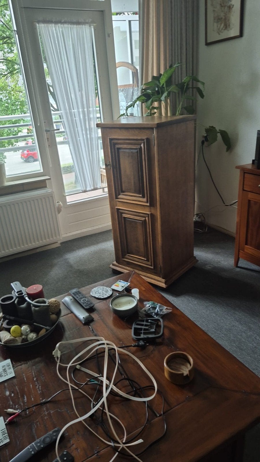 Massief eikenhouten kasten gratis ophalen Tilburg., Ophalen, Gebruikt, Klassiek, Eikenhout