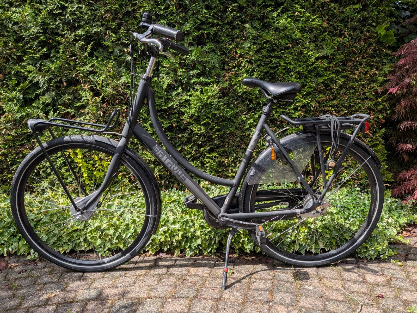 Batavus fiets met voordrager en 3 versnellingen, Fietsen en Brommers, Fietsen | Dames | Damesfietsen, Ophalen, Gebruikt, Batavus