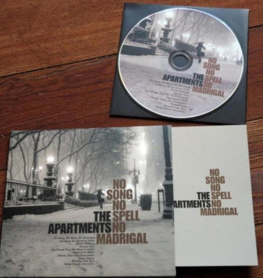 The Apartments - No song no spell no madrigal CD 2016/NIEUW, Ophalen of Verzenden, Nieuw in verpakking, Poprock