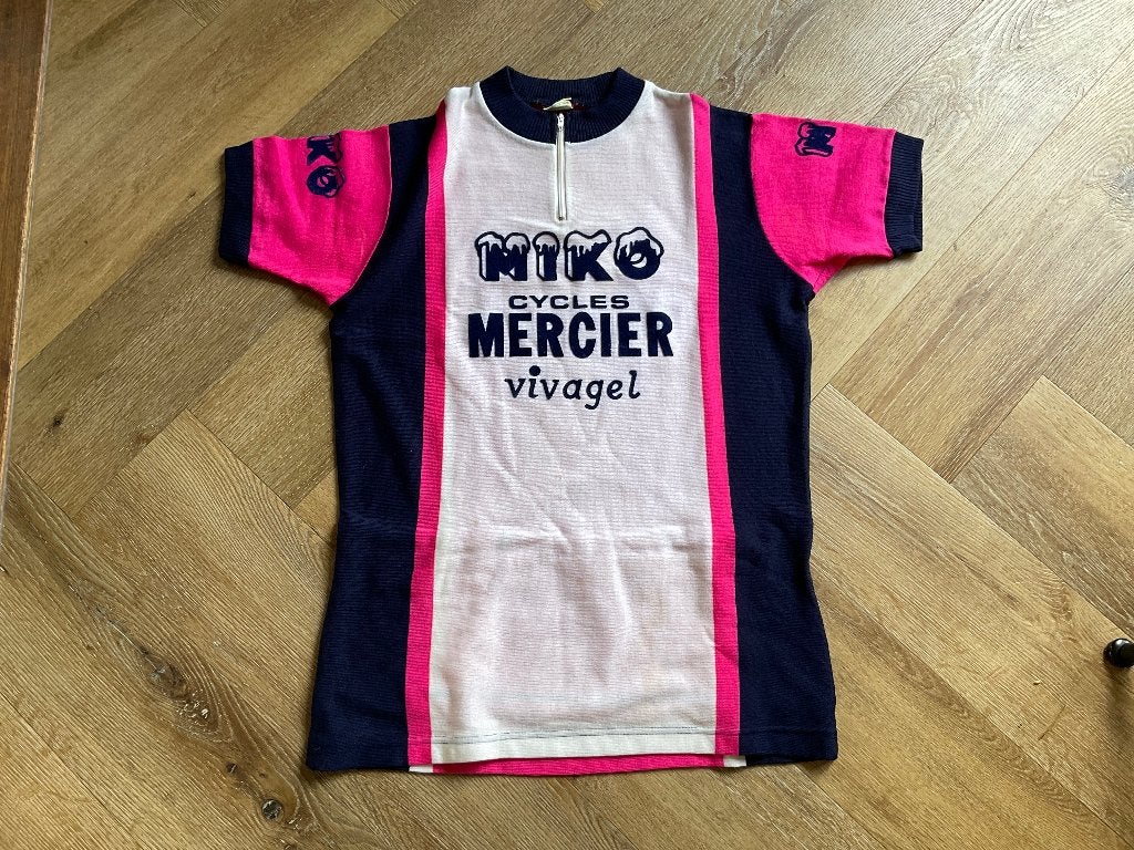 Miko Mercier wielertrui, Fietsen en Brommers, Ophalen of Verzenden, Gebruikt, L, Bovenkleding