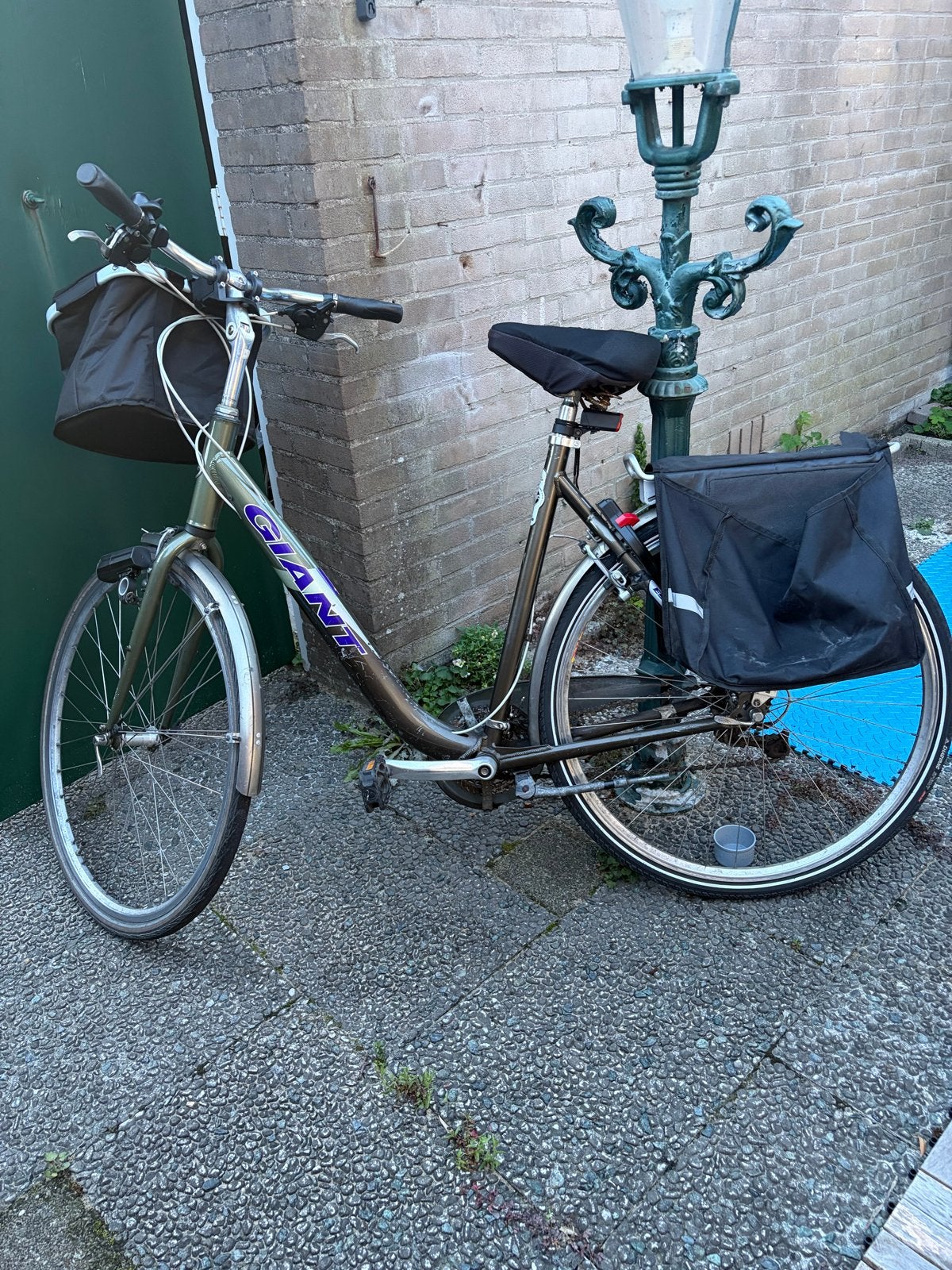 Giant Damesfiets met Fietstassen, Ophalen of Verzenden, Gebruikt, Giant