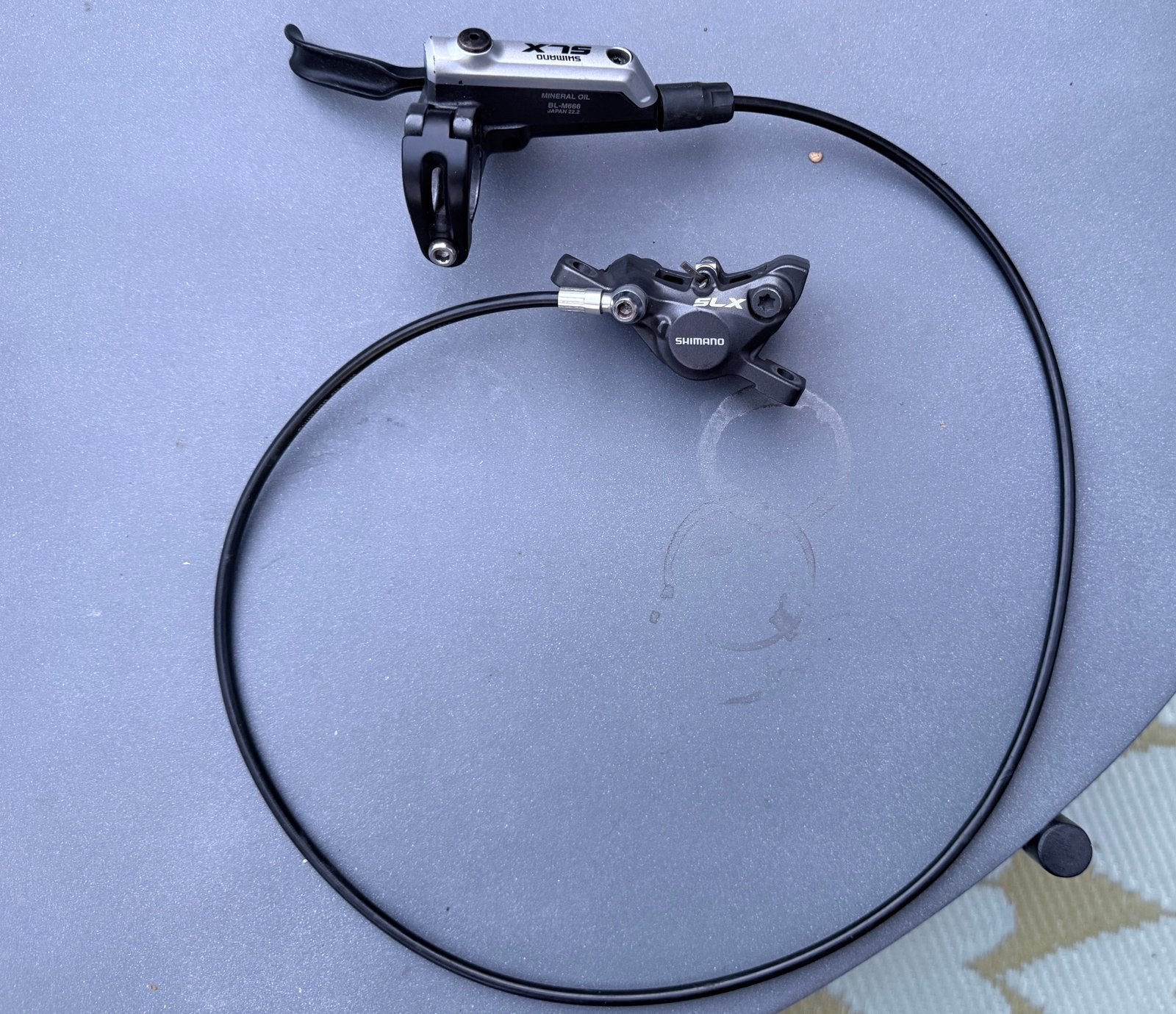 Shimano SLX hydraulische voorrem, Ophalen of Verzenden, Zo goed als nieuw