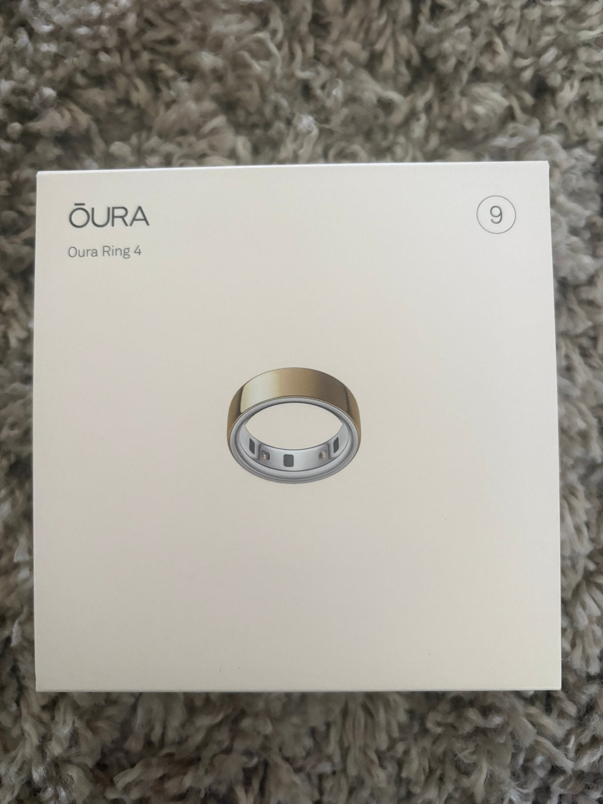 Volledig nieuwe Oura ring | Goud | maat 9, Ophalen of Verzenden, Waterdicht, Nieuw, Oura