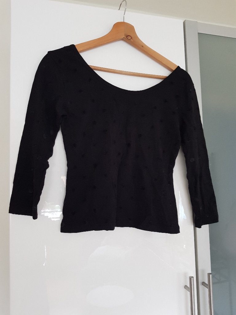 topje, Kleding | Dames, Ophalen, Zwart, Zo goed als nieuw, Lange mouw