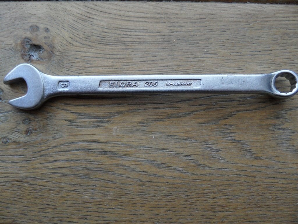Elora 205 ringsteeksleutel 9, Ophalen of Verzenden, Zo goed als nieuw, Sleutel/ratel