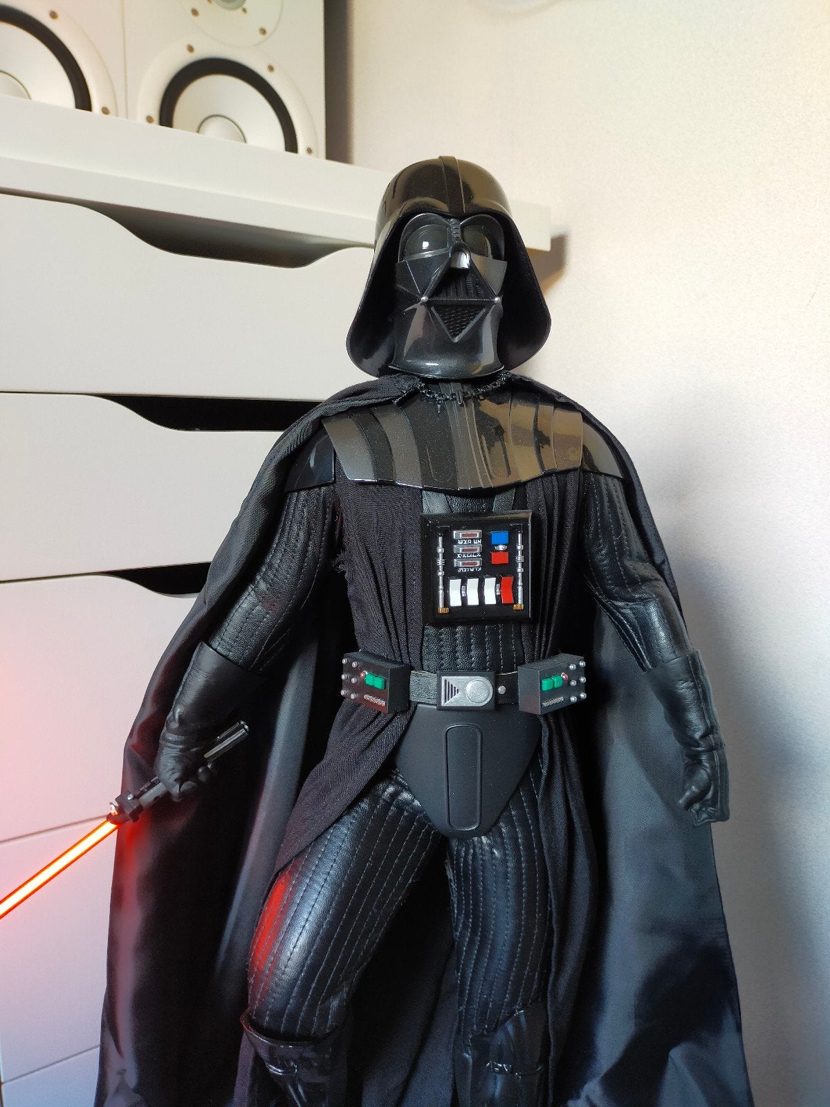 Sideshow Star Wars Darth Vader premium format statue, Ophalen of Verzenden, Zo goed als nieuw, Beeldje of Buste