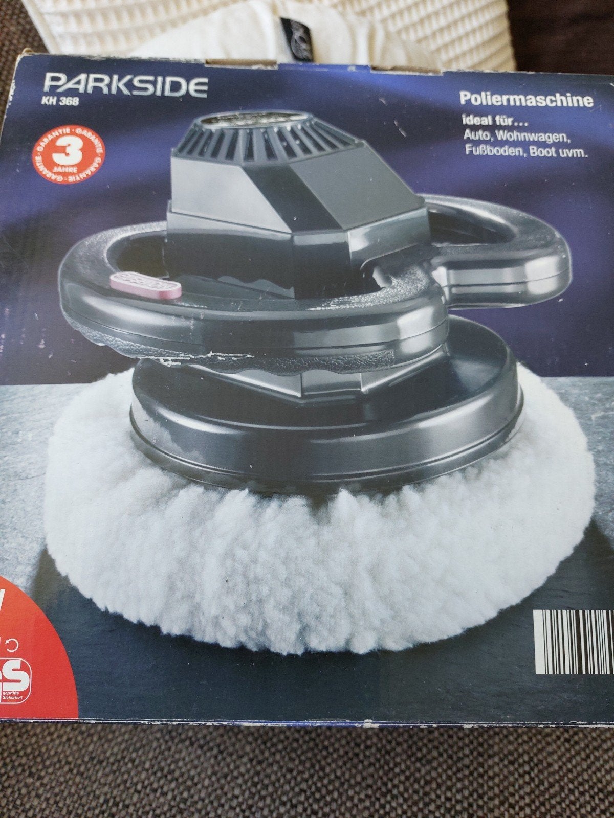 Parkside Polijstmachine -  ideaal voor auto, caravan, boot, Ophalen