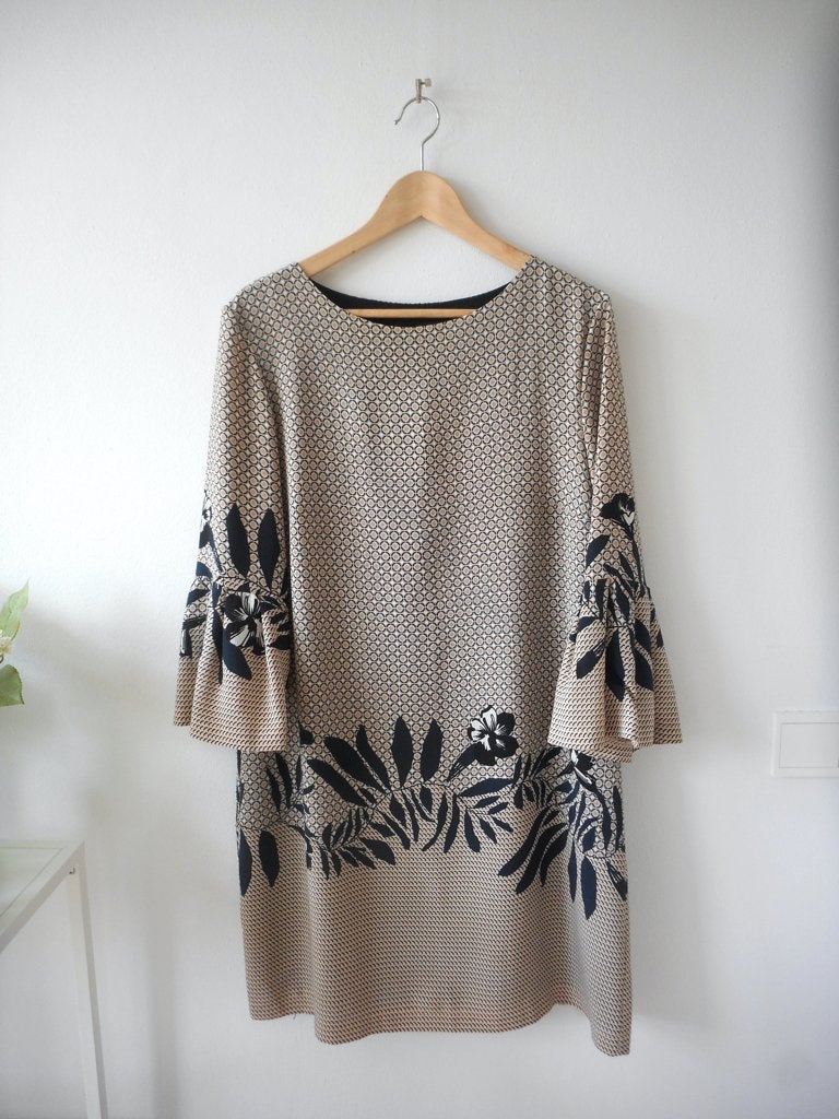 Jurk van Ana Alcazar, maat 42, Kleding | Dames, Jurken, Beige, Maat 42/44 (L), Ophalen of Verzenden, Zo goed als nieuw