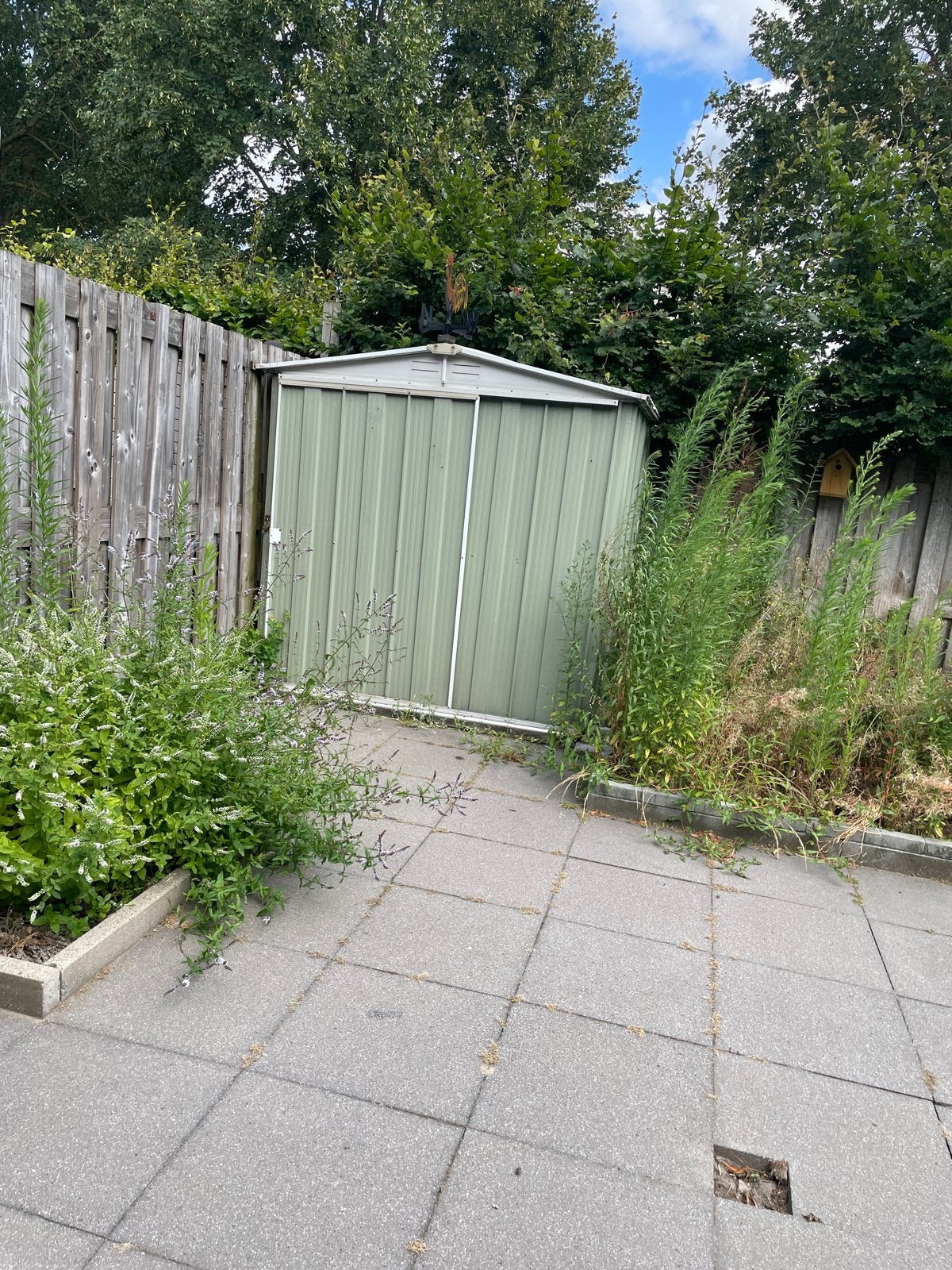 Metalen Tuinberging - Handige Opslag voor Buiten, Ophalen, Gebruikt, Metaal, Overige typen