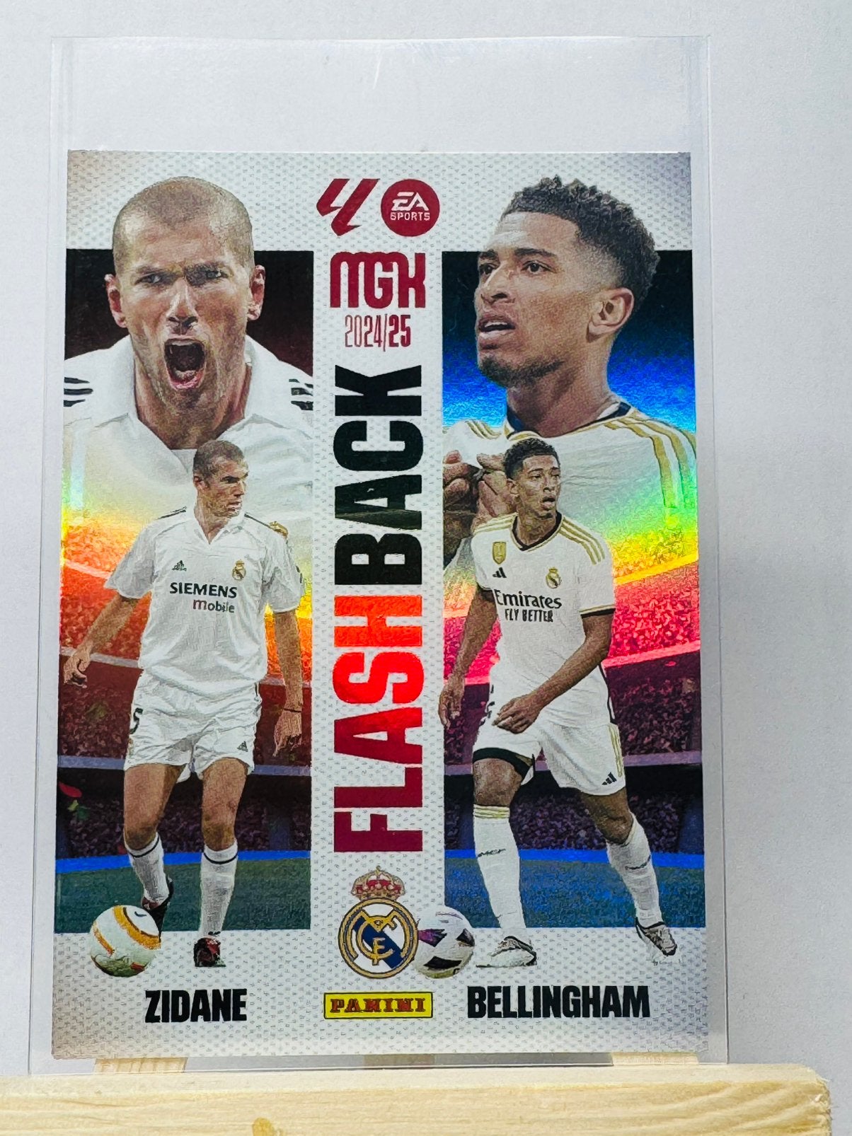 Panini Zidane & Bellingham MGK 2024-25 Flashback #432, Ophalen of Verzenden, Zo goed als nieuw, Plaatje