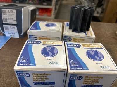 Jabsco 31130-0061-P impeller, Niet ingevuld, Gebruikt, Niet ingevuld, Niet ingevuld