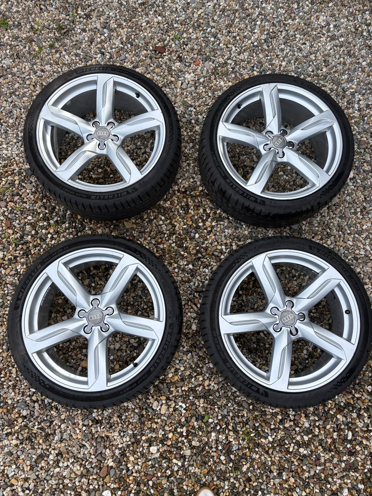 Audi A6 C7 S6 20inch nieuwe Michelin Pilot Sport 5 DOT2026, Ophalen, 255 mm, Banden en Velgen, Nieuw