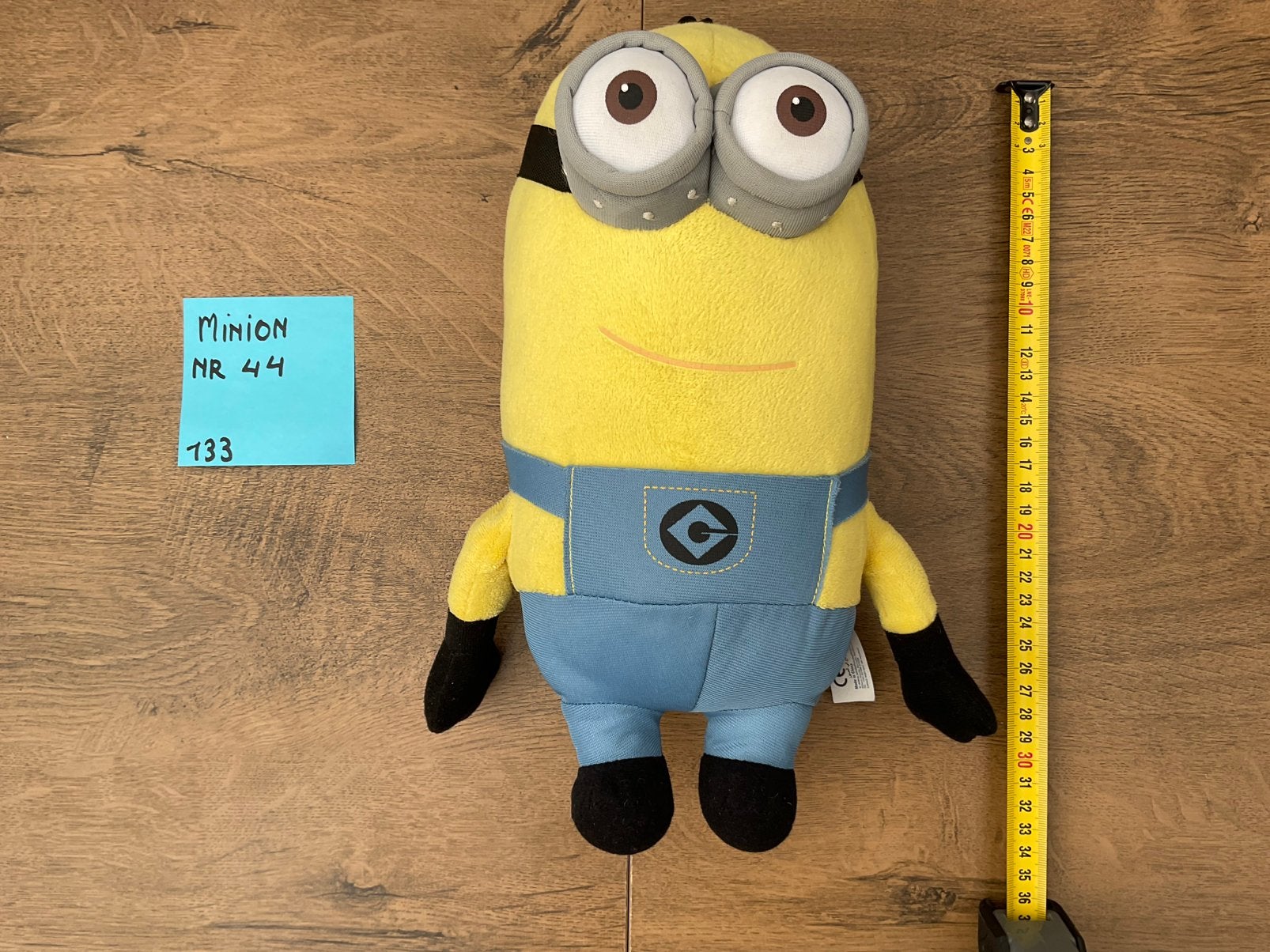 Zgan, niet kapot, Minion knuffel pluche Minions 30/35cm, Ophalen, Overige figuren, Zo goed als nieuw, Beeldje of Figuurtje