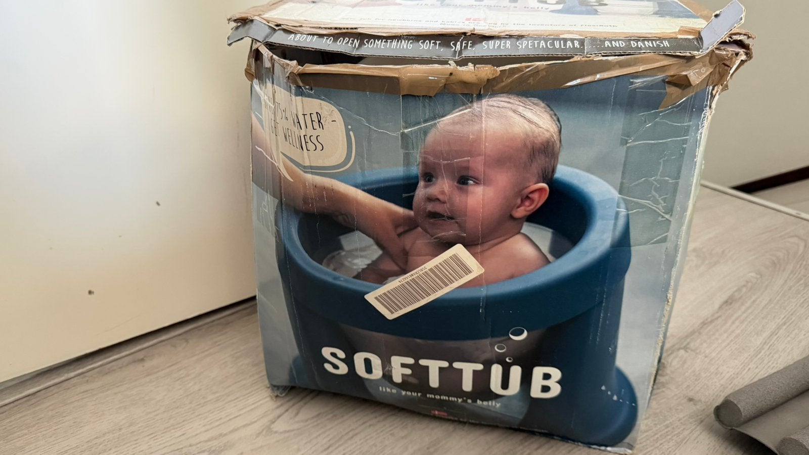 Baby badje softtub, Ophalen, Zo goed als nieuw