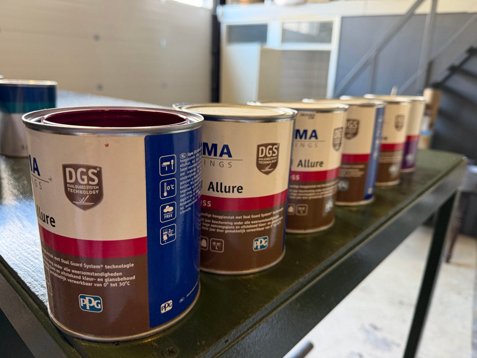 Sigma Allure Gloss - 6 x 1 liter, Doe-het-zelf en Verbouw, 5 tot 10 liter, Nieuw, Ophalen of Verzenden, Lak