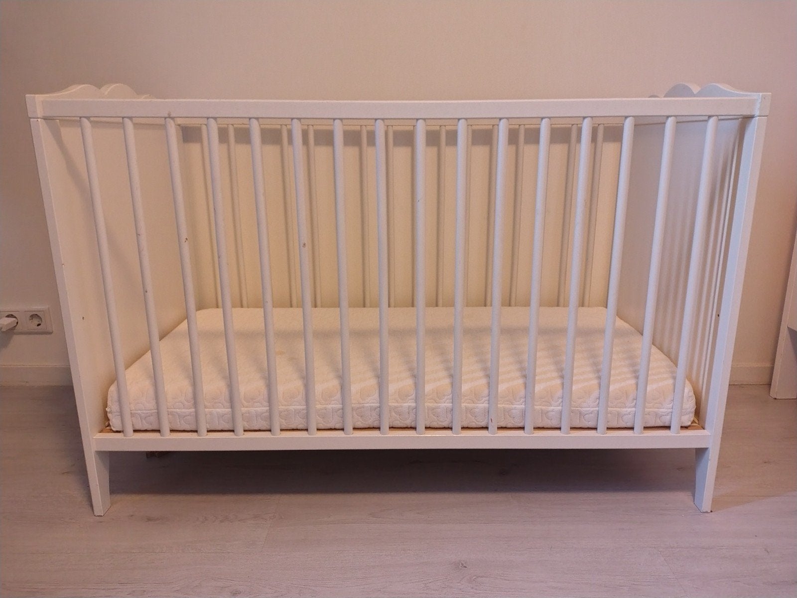 Ledikant met Aerosleep matras, Ophalen, Gebruikt, Ledikant