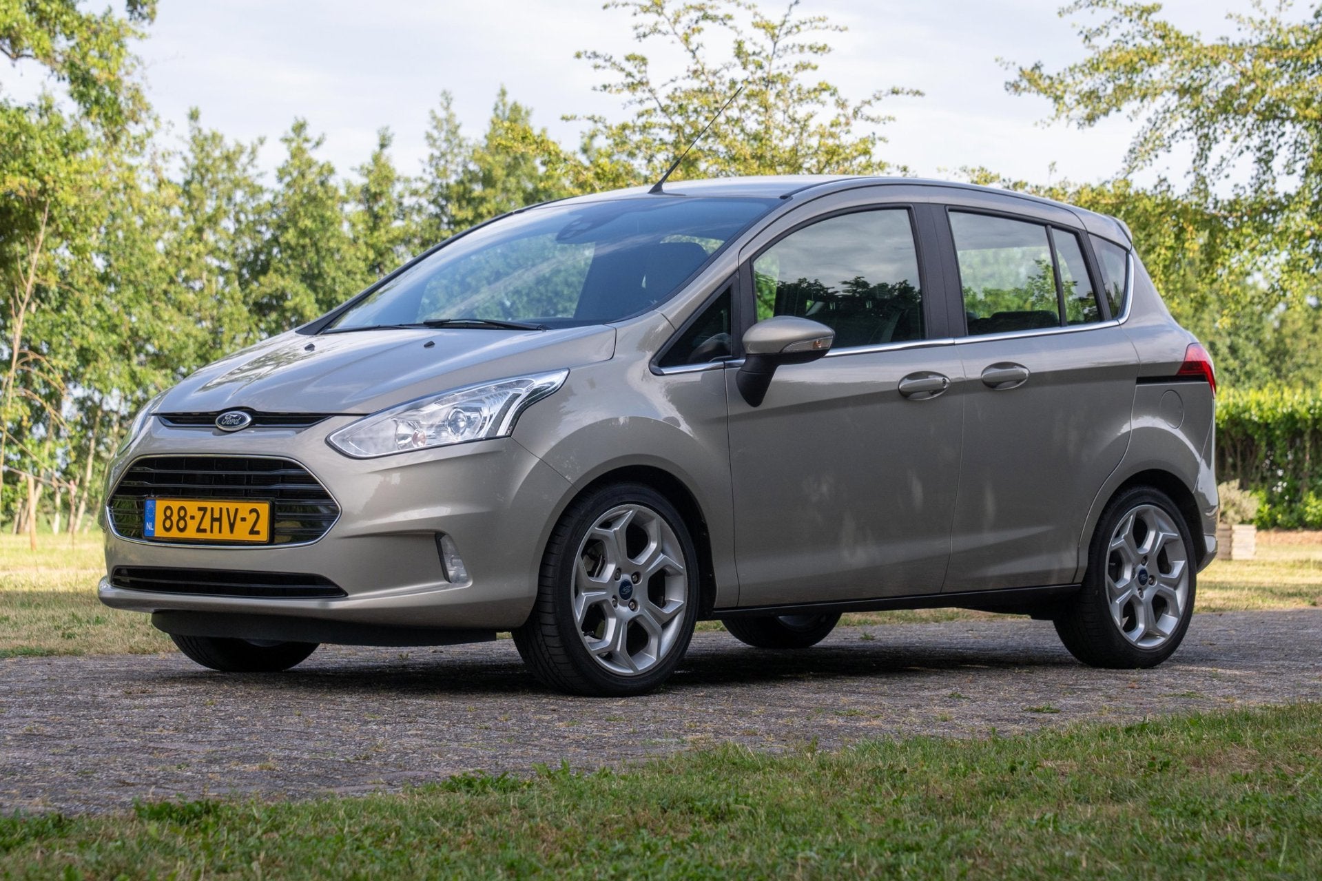Ford B-Max 1.6 TI-VCT Titanium Automaat 1e Eig. 29.700 km +N, Auto's, Gebruikt, Zwart, 4 cilinders, B-Max