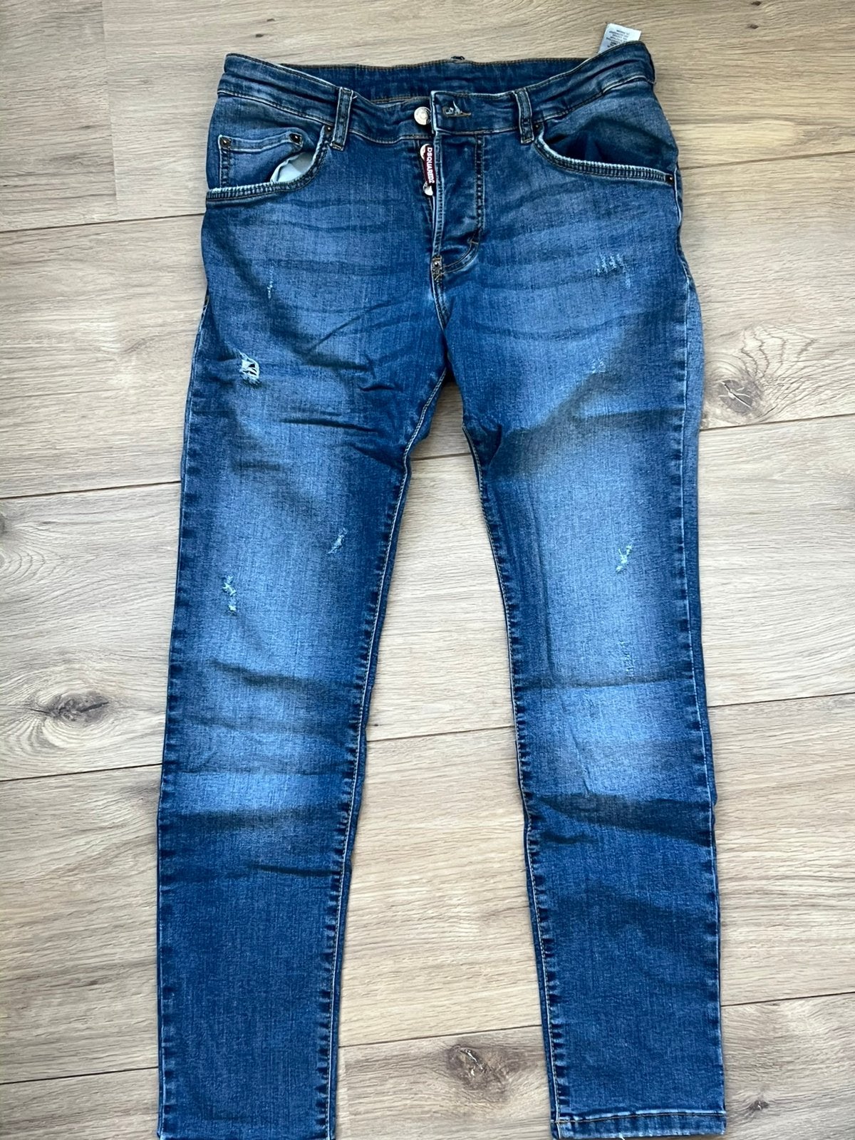 Dsquared2 Jeans 16Y – Blauw – Slim Fit – Designer Jeans, Ophalen of Verzenden, Zo goed als nieuw, Blauw, W30 - W32 (confectie 38/40)