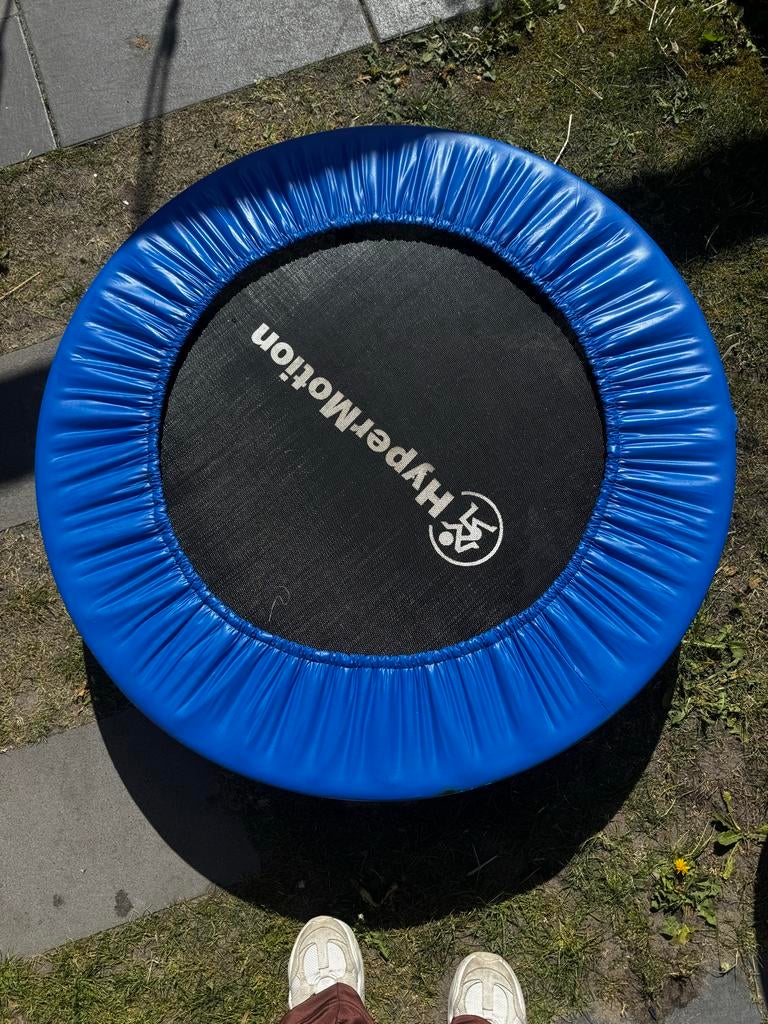 HyperMotion Mini Trampoline - Blauw 91 cm, Kinderen en Baby's, Speelgoed | Buiten | Trampolines, Zo goed als nieuw, Ophalen