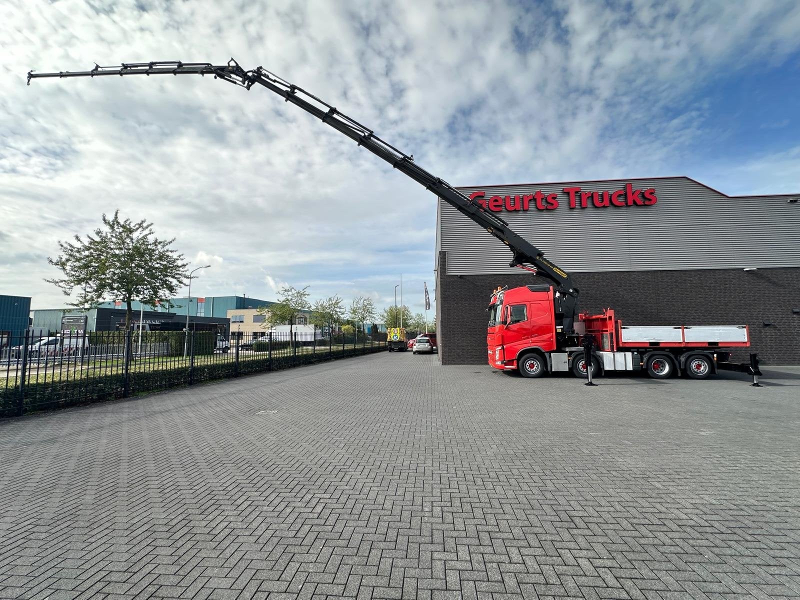 Volvo FH 500 8X2 TREKKER BAKWAGEN +PALFINGER PK 88002 EH F+P, Automaat, Euro 6, Verwarmde buitenspiegels, Bedrijf