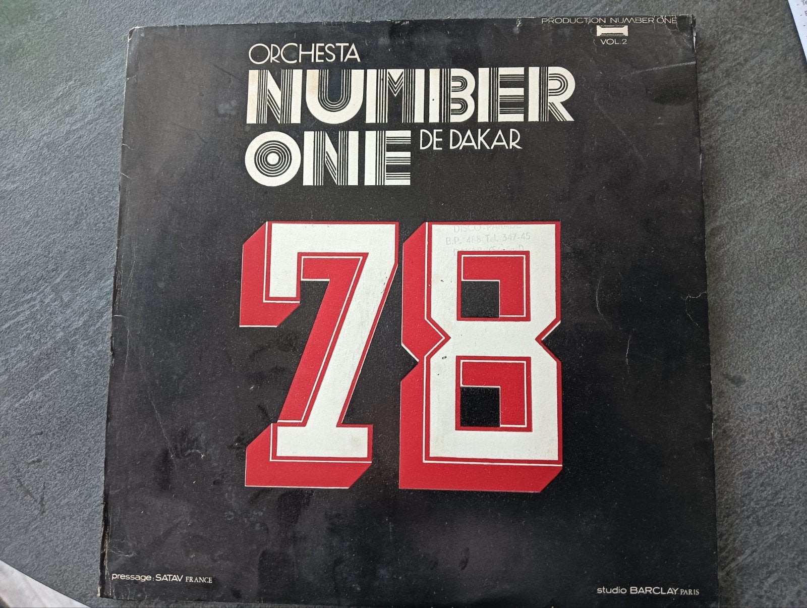 : Orchestra Number One de Dakar, LP, Gebruikt, Originele persing, Ophalen of Verzenden