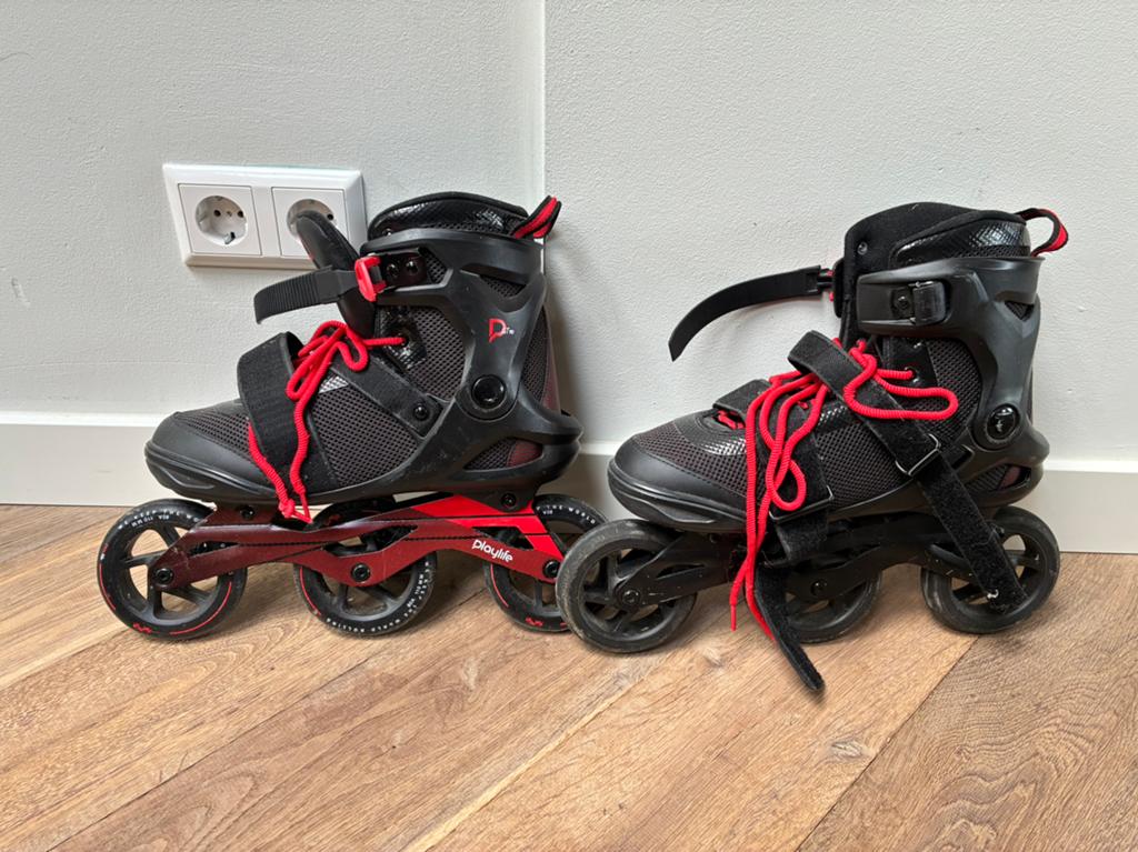 Playlife GT110 inline skates 44, Heren, Overige typen, Zo goed als nieuw, Ophalen