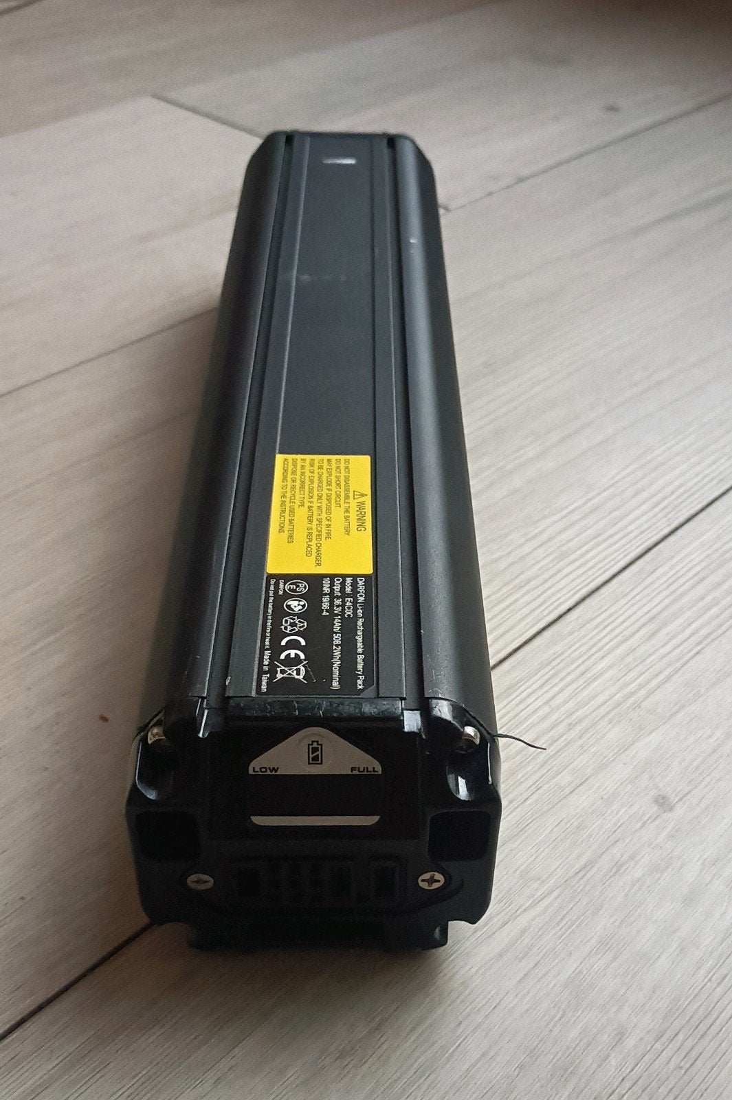 Darfon E4C0C fietsaccu 36V 14Ah 504Wh – 100% werkend, Fietsen en Brommers, Zo goed als nieuw