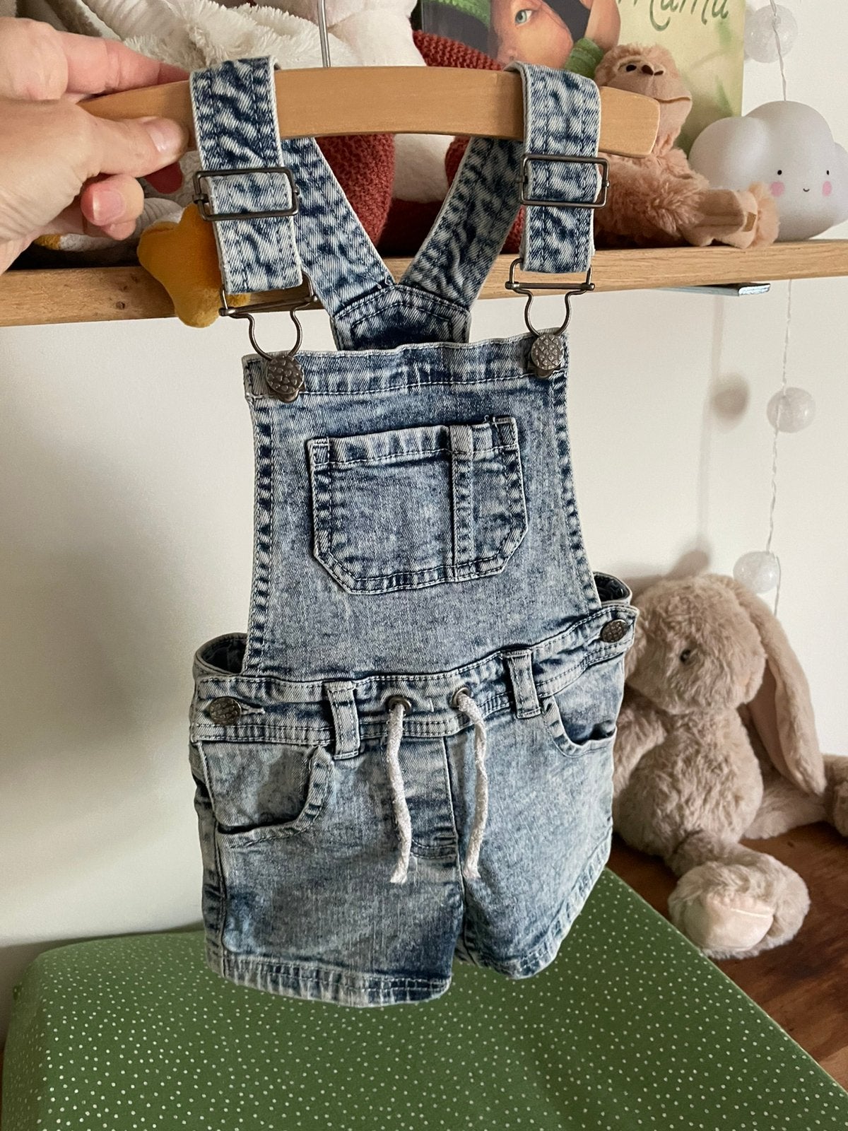 Tuinbroek maat 80, Kinderen en Baby's, Babykleding | Maat 80, Ophalen of Verzenden, Gebruikt, Jongetje of Meisje, Broekje