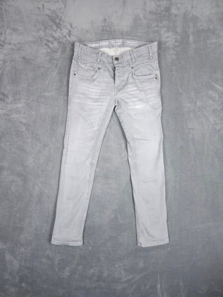 Pme Legend Broek Commander W34 L32 Regular Grijs Pall Mal., Blauw, ., Ophalen of Verzenden, Zo goed als nieuw