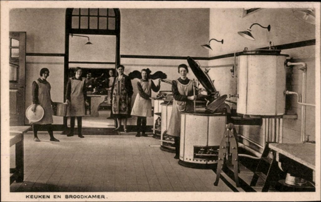 Nijmegen KVR06 1428 Neerbosch, Keuken en Broodkamer, Ophalen of Verzenden, 1940 tot 1960, Ongelopen, Gelderland