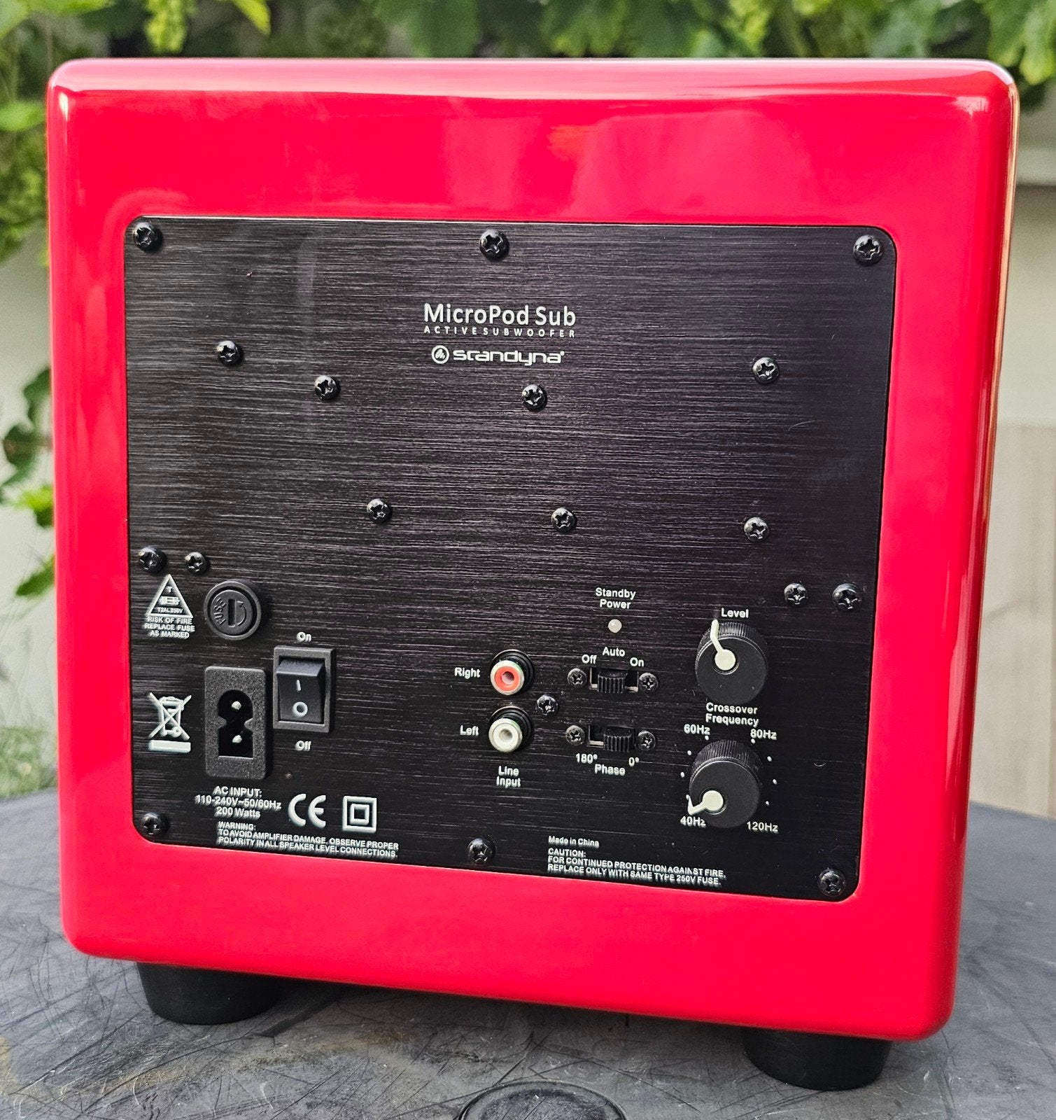 Scandyna MicroPod Sub 100 watt klasse D, nw in doos,garantie, Overige merken, Subwoofer, Scandyna, Refurbished
