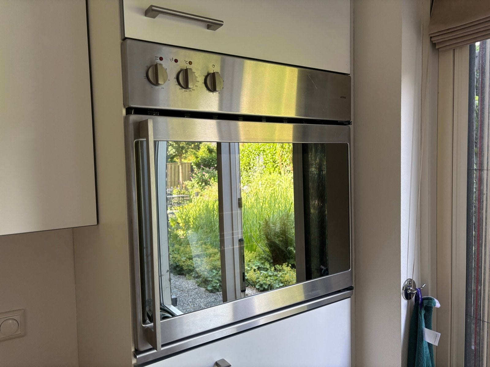 ATAG Inbouw Oven, Witgoed en Apparatuur, Ovens, Gebruikt, Inbouw, Oven, Atag, 55 tot 60 cm, 60 cm of meer, Ophalen