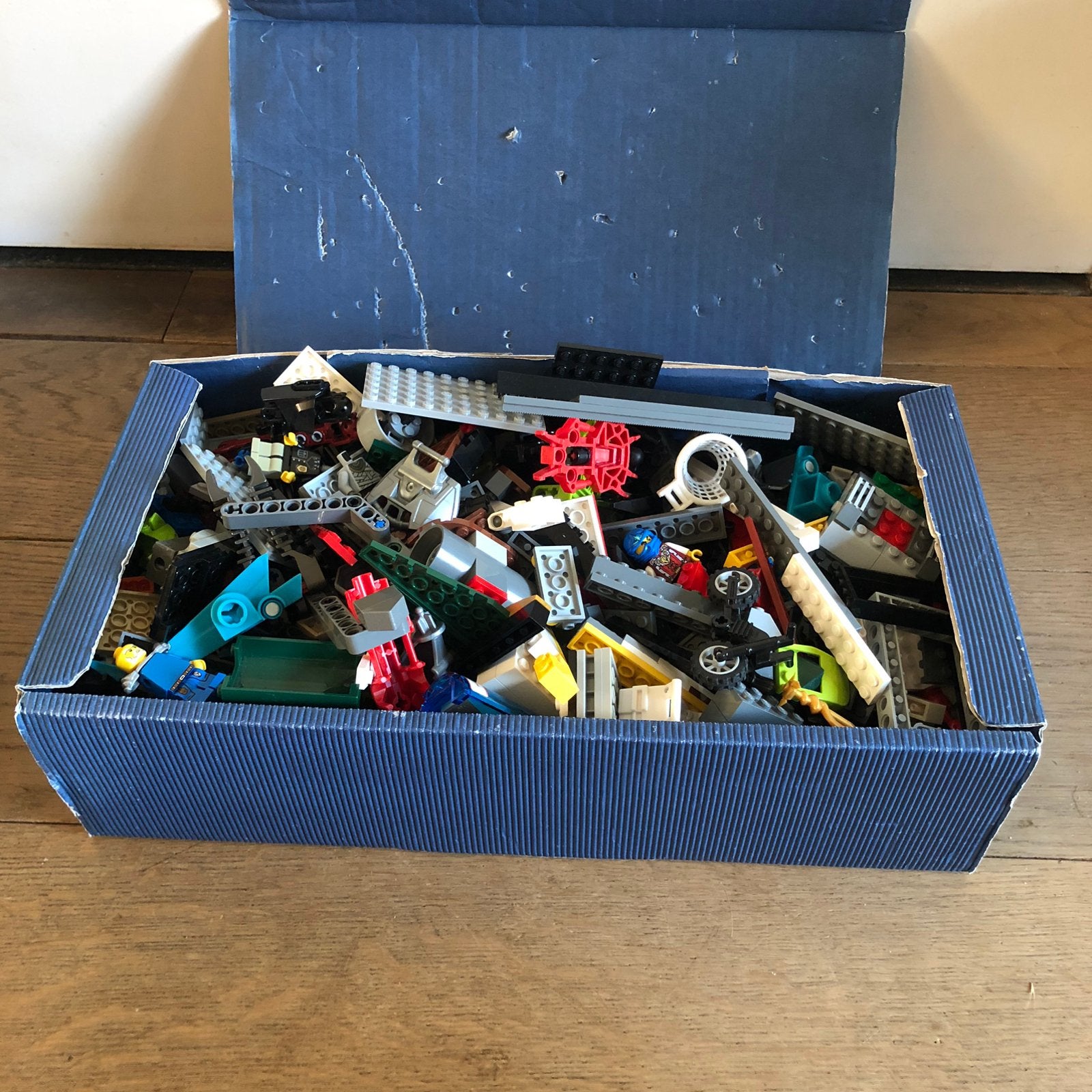Doosje met Lego stenen, Ophalen of Verzenden, Zo goed als nieuw