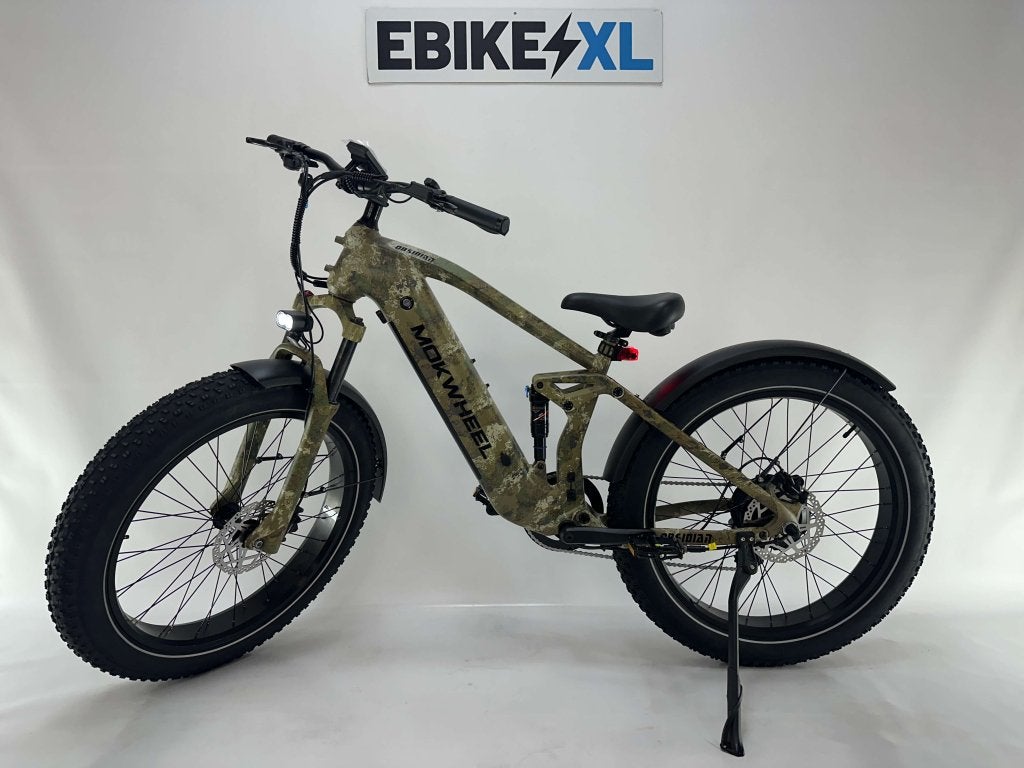 NIEUW! Mokwheel Obsidian EMTB Full Supension Fat Tire 4.0, Fietsen en Brommers, Niet ingevuld, Niet ingevuld, Niet ingevuld