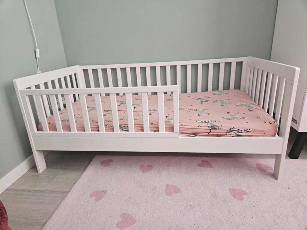 Petit Amelie bed, Ophalen, 70 tot 85 cm, 140 tot 160 cm, Zo goed als nieuw